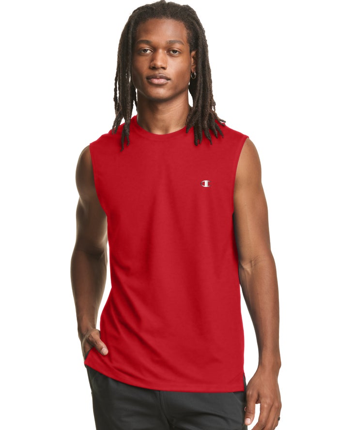 Champion Double Dry® Tanktop Heren - Rood - Belgie 6301FHOIY